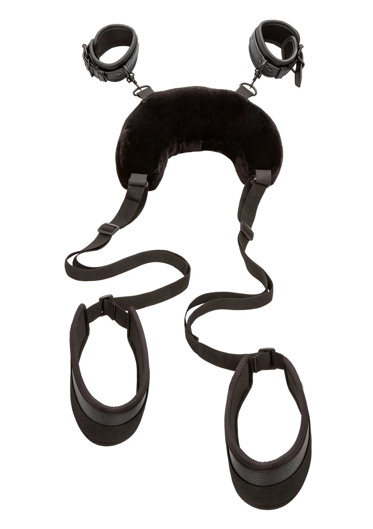 Bestel: Nocturnal Position Strap with Pillow by CalExotics - bij Happytoys.nl, happytoys.be, Happytoys.ae: erotische sex webshop | liever Happy dan Easy ⭐⭐⭐⭐⭐ - Default Title - 11940 - BLACK