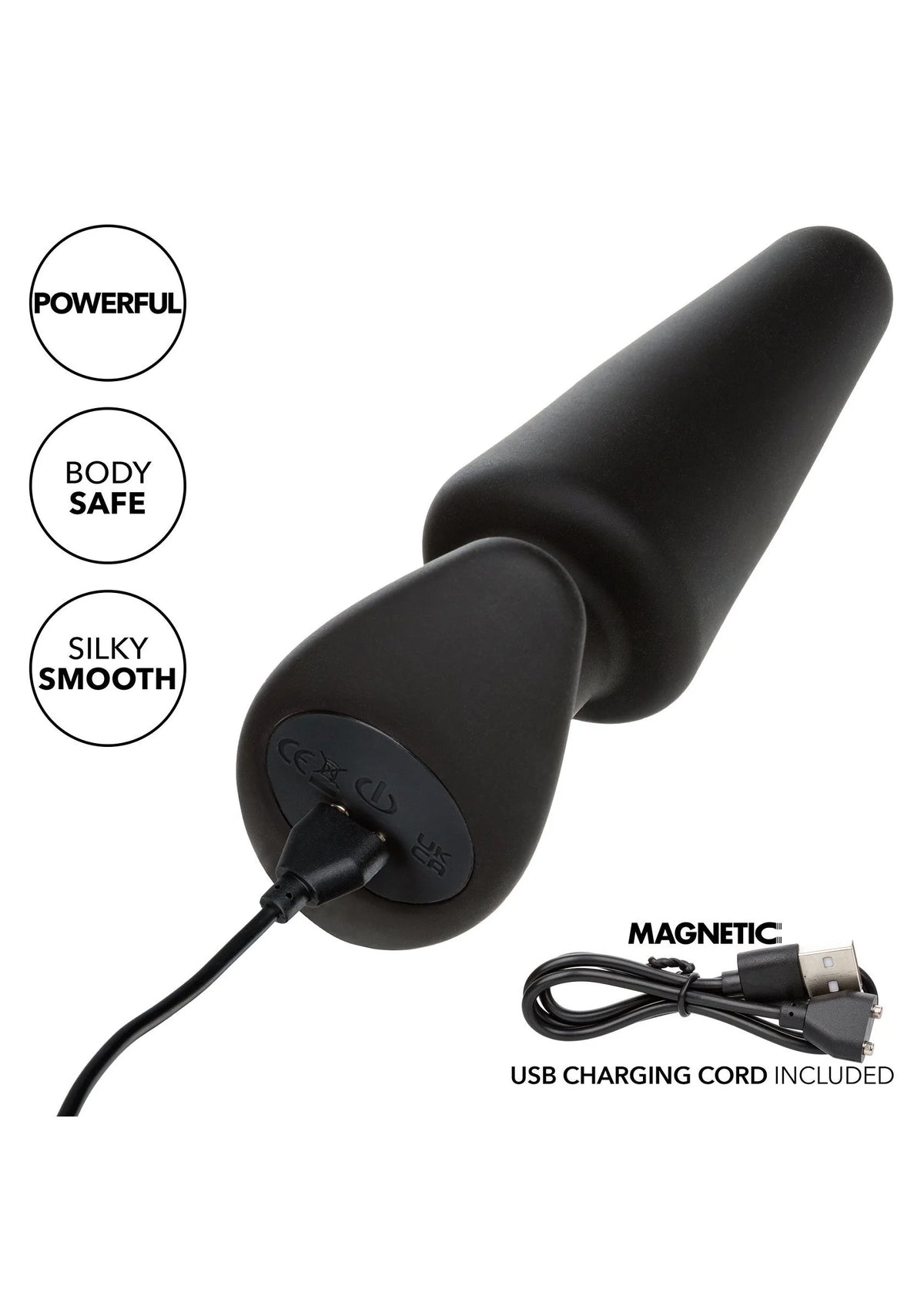 Bestel: Rock Bottom Tapered Anal Probe Butt Plug by CalEcotics - buttplugs bij Happytoys.nl, happytoys.be, Happytoys.ae: erotische sex webshop | liever Happy dan Easy âââââ