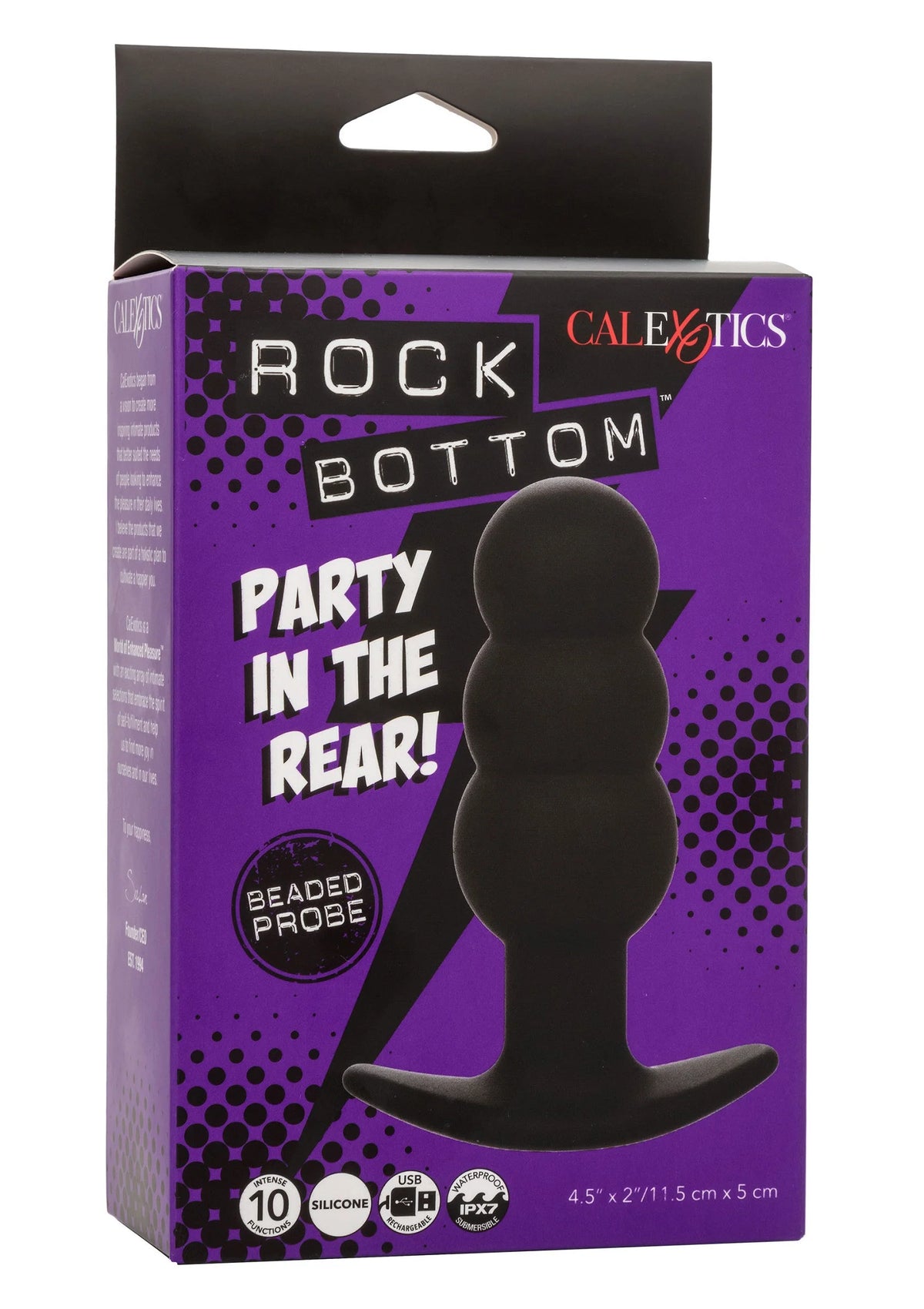 Bestel: Rock Bottom Beaded Probe by CalExotics - bij Happytoys.nl, happytoys.be, Happytoys.ae: erotische sex webshop | liever Happy dan Easy ⭐⭐⭐⭐⭐
