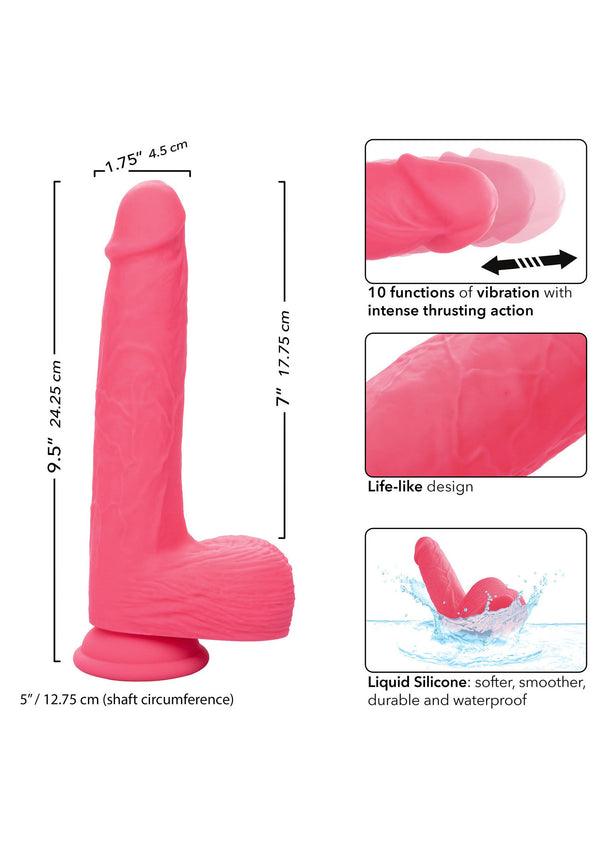 Bestel: Rumbling & Thrusting Vibrator by CalExotics Studs - bij Happytoys.nl, happytoys.be, Happytoys.ae: erotische sex webshop | liever Happy dan Easy ⭐⭐⭐⭐⭐