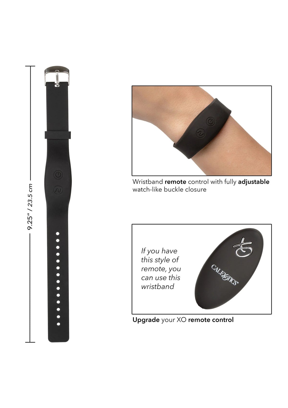 Bestel: Wristband Remote Accessory by CalExotics - bij Happytoys.nl, happytoys.be, Happytoys.ae: erotische sex webshop | liever Happy dan Easy ⭐⭐⭐⭐⭐