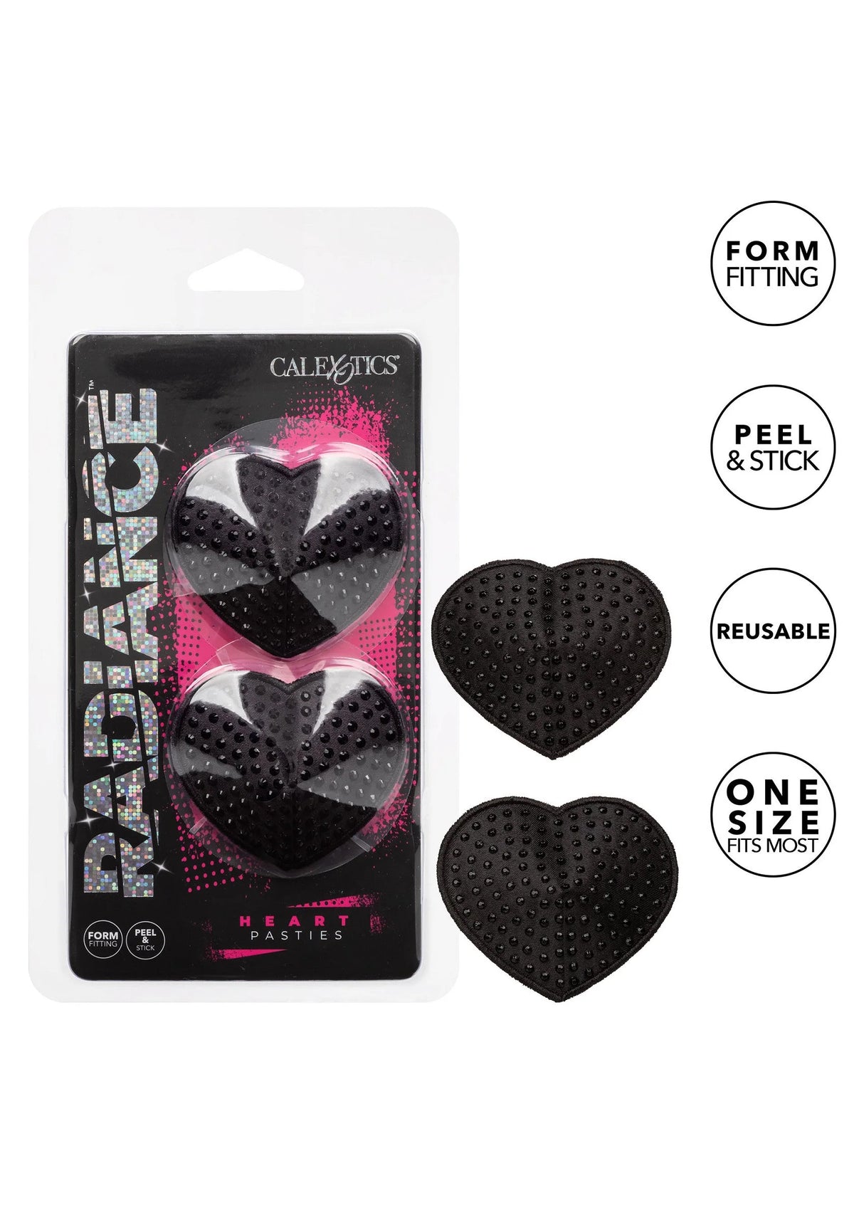 Bestel: Radiance Heart Pasties by CalExotics - bij Happytoys.nl, happytoys.be, Happytoys.ae: erotische sex webshop | liever Happy dan Easy ⭐⭐⭐⭐⭐