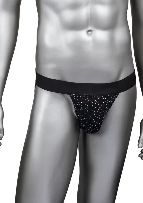 Bestel: Radiance Jock Strap by CalExotics - bij Happytoys.nl, happytoys.be, Happytoys.ae: erotische sex webshop | liever Happy dan Easy âââââ - Default Title - 12276 - BLACK - O/S