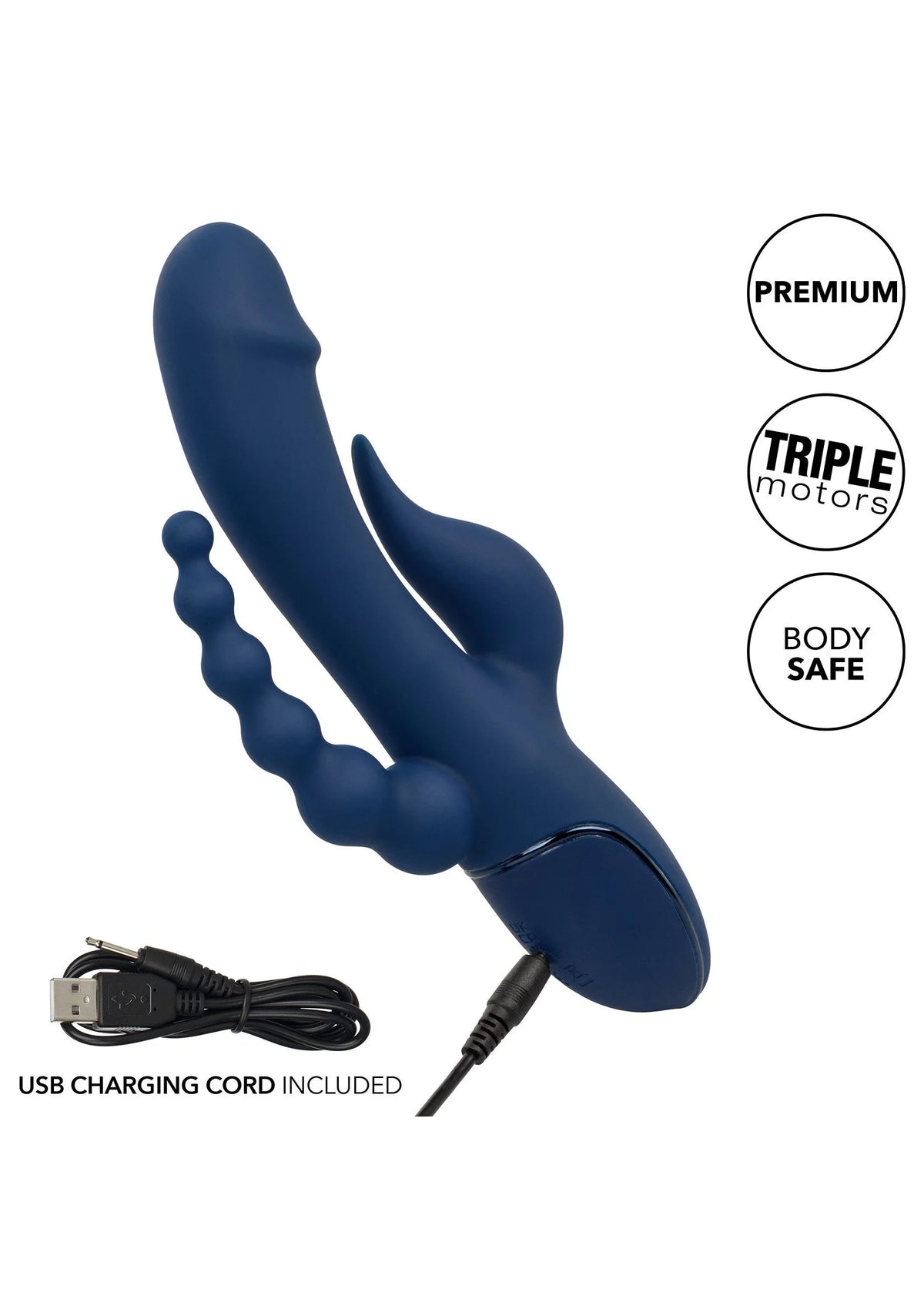 Bestel: Triple Orgasm triple Vibrator by CalExotics - bij Happytoys.nl, happytoys.be, Happytoys.ae: erotische sex webshop | liever Happy dan Easy ⭐⭐⭐⭐⭐