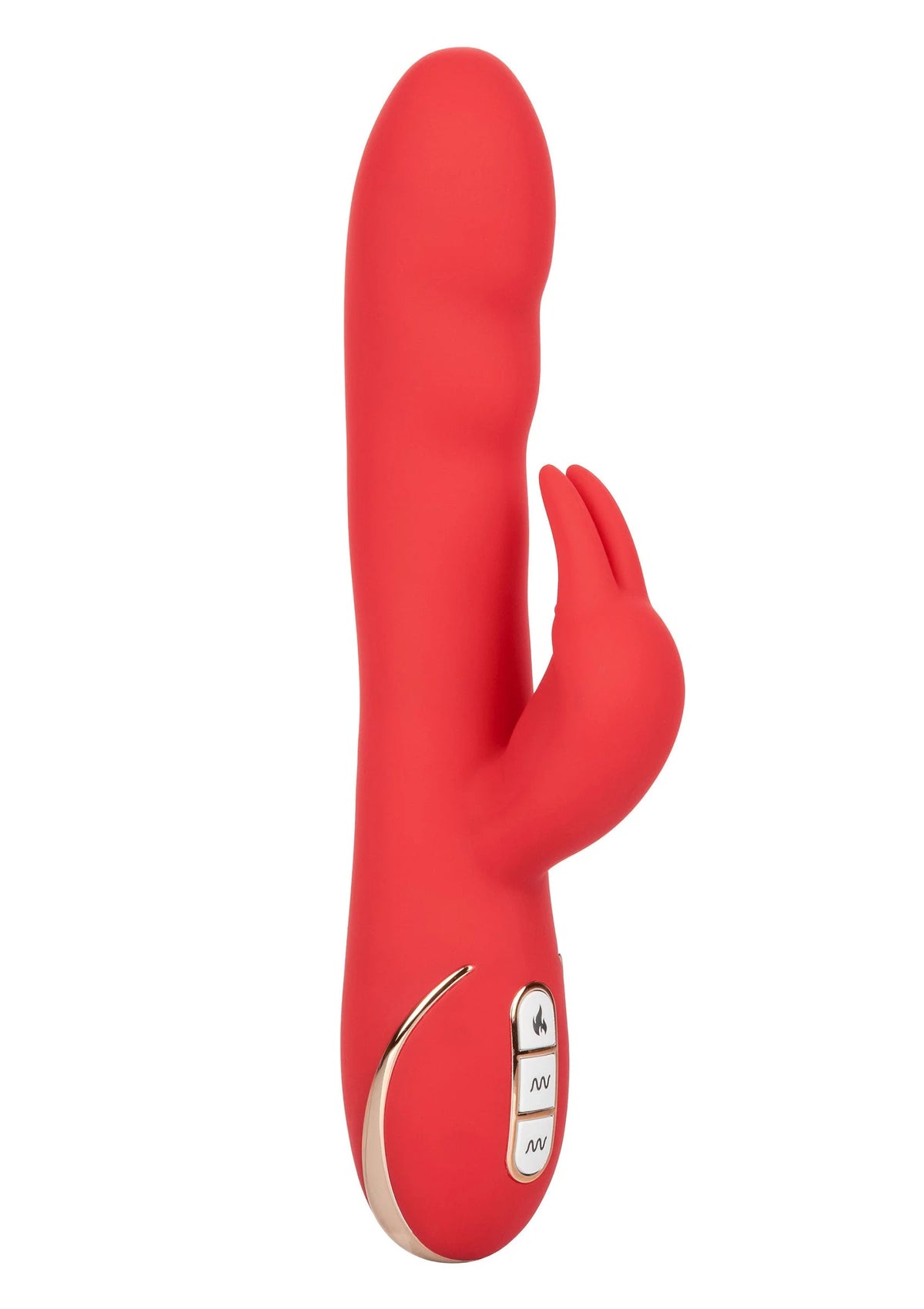 Bestel: Jack Rabbit Signature Heated Silicone Ultra - Soft Rabbit by CalExotics - bij Happytoys.nl, happytoys.be, Happytoys.ae: erotische sex webshop | liever Happy dan Easy ⭐⭐⭐⭐⭐ - Default Title - 12434 - RED