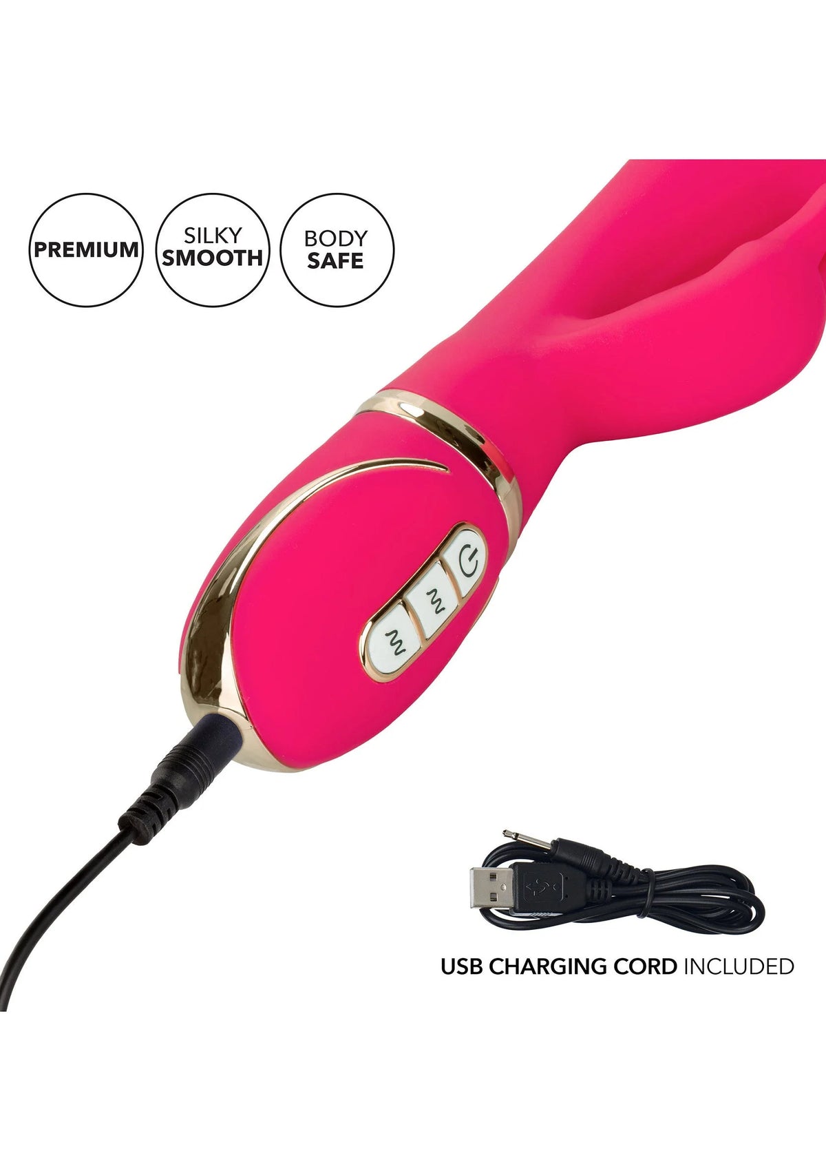 Bestel: Jack Rabbit Signature Silicone Ultra - Soft Rabbit vibrator by CalExotics - bij Happytoys.nl, happytoys.be, Happytoys.ae: erotische sex webshop | liever Happy dan Easy ⭐⭐⭐⭐⭐
