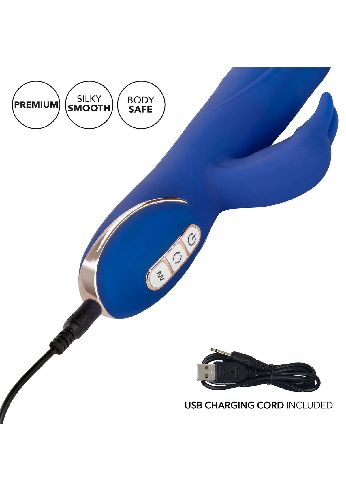 Bestel: Jack Rabbit Signature Silicone Rotating Beaded Rabbit vibrator by CalExotics - bij Happytoys.nl, happytoys.be, Happytoys.ae: erotische sex webshop | liever Happy dan Easy ⭐⭐⭐⭐⭐