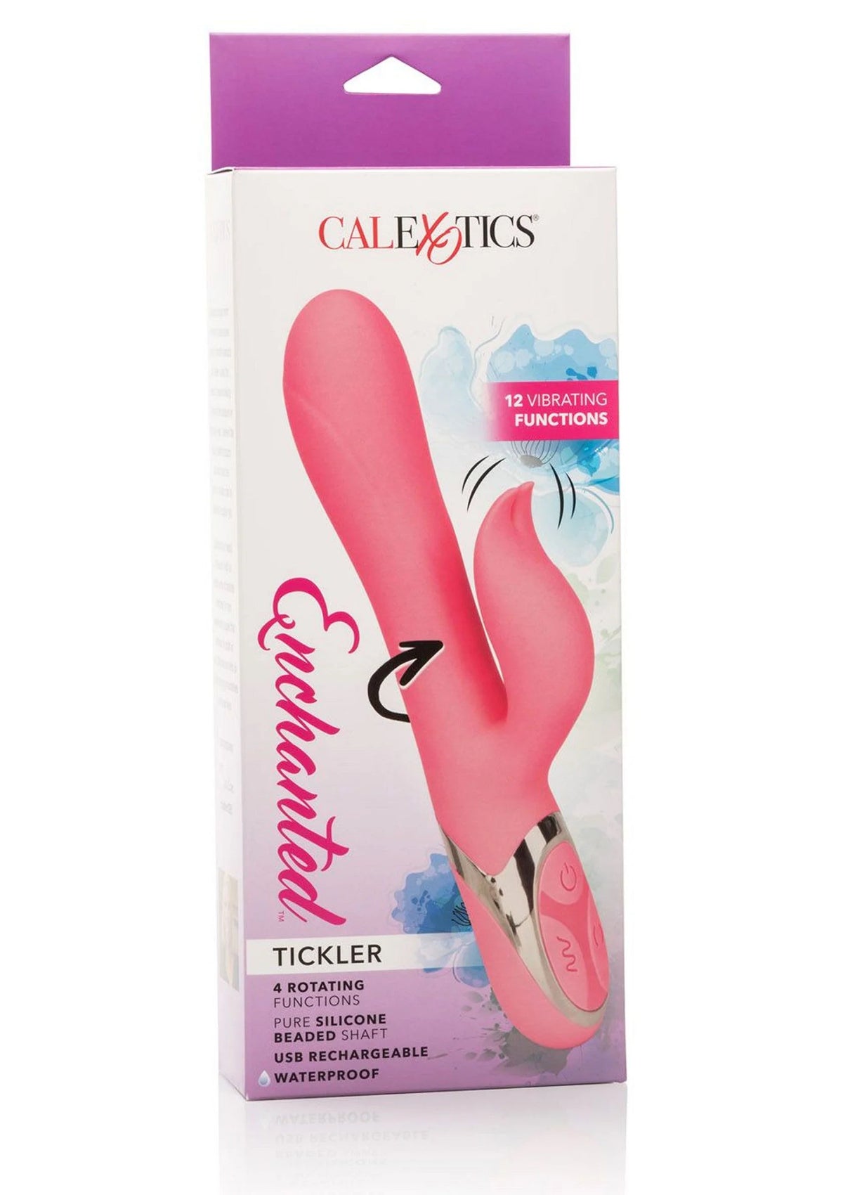 Bestel: Enchanted Tickler Double vibrator by CalExotics - bij Happytoys.nl, happytoys.be, Happytoys.ae: erotische sex webshop | liever Happy dan Easy ⭐⭐⭐⭐⭐