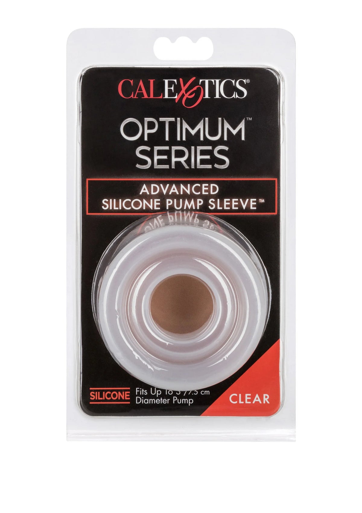 Bestel: Advanced Silicone Pump Sleeve by CalExotics Optimum - bij Happytoys.nl, happytoys.be, Happytoys.ae: erotische sex webshop | liever Happy dan Easy ⭐⭐⭐⭐⭐