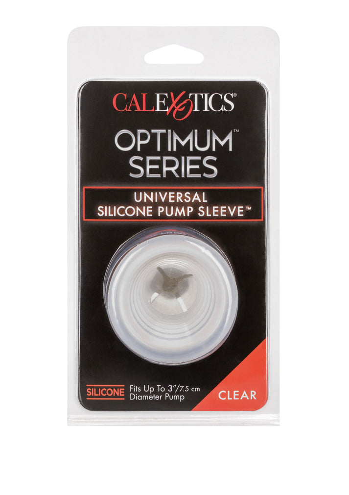 Bestel: Universal Silicone Pump Sleeve by CalExotics Optimum - bij Happytoys.nl, happytoys.be, Happytoys.ae: erotische sex webshop | liever Happy dan Easy âââââ
