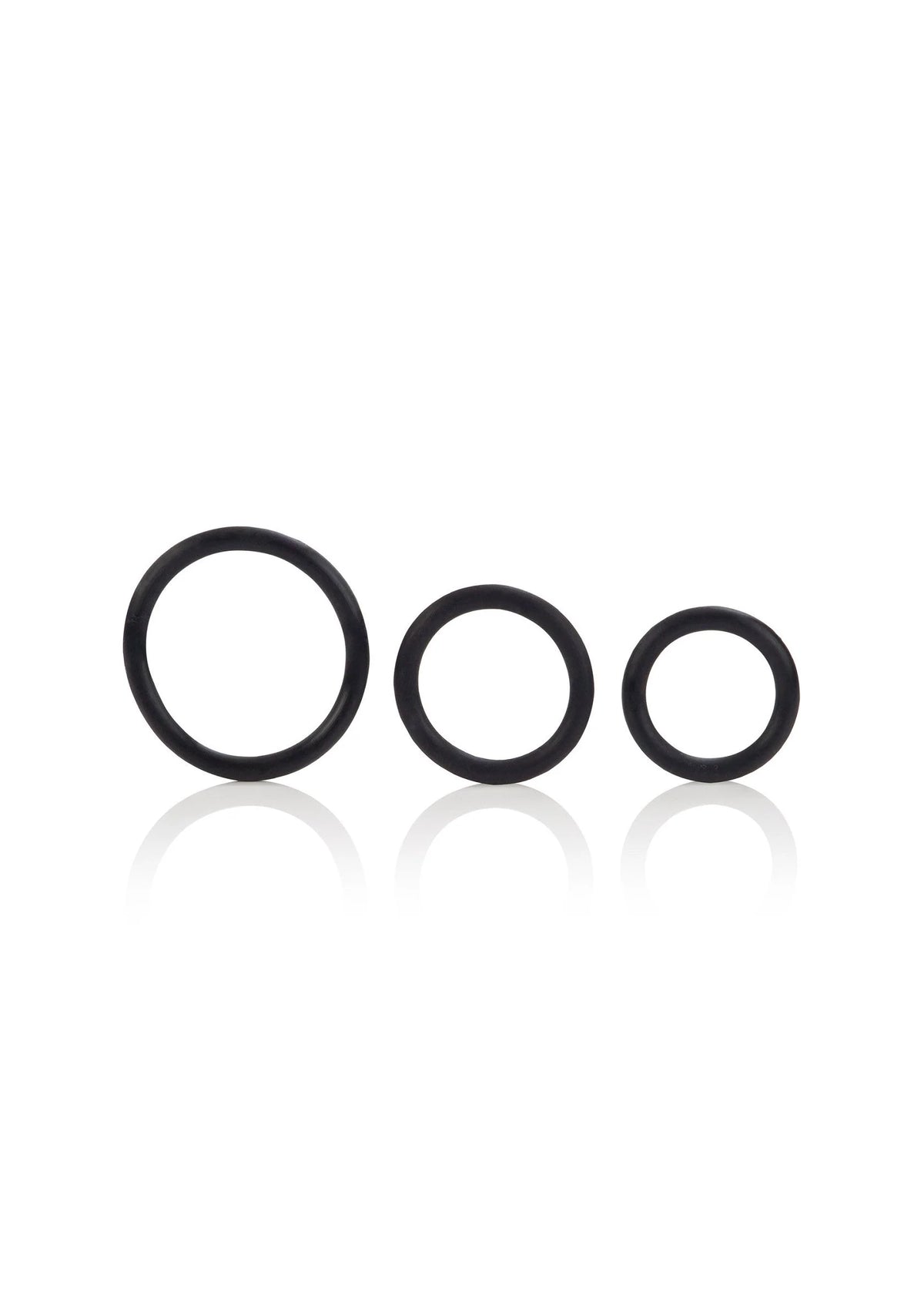 Bestel: Rubber Ring 3 Piece Set by CalExotics Rings - bij Happytoys.nl, happytoys.be, Happytoys.ae: erotische sex webshop | liever Happy dan Easy âââââ
