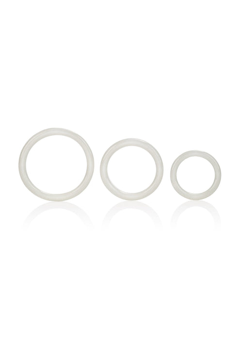 Bestel: Tri - Rings by CalExotics Rings - bij Happytoys.nl, happytoys.be, Happytoys.ae: erotische sex webshop | liever Happy dan Easy ⭐⭐⭐⭐⭐ - Wit - 12720 - WHITE