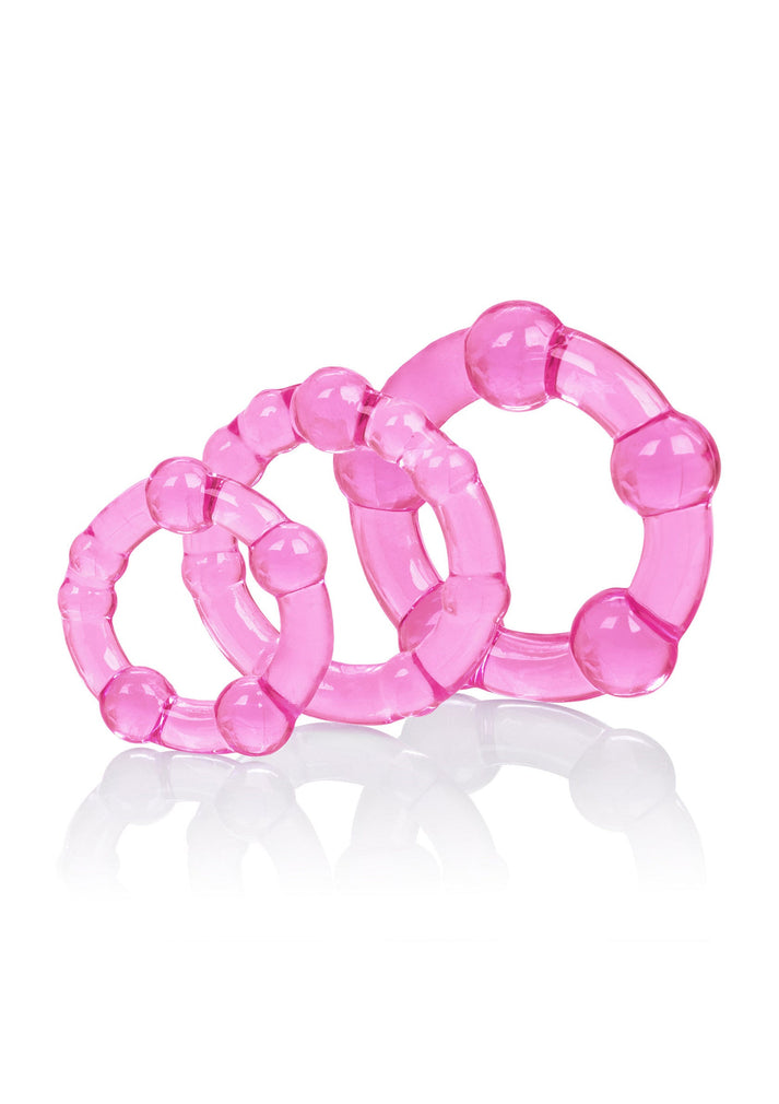 Bestel: Island Rings by CalExotics Rings - bij Happytoys.nl, happytoys.be, Happytoys.ae: erotische sex webshop | liever Happy dan Easy ⭐⭐⭐⭐⭐ - Roze - 12729 - PINK
