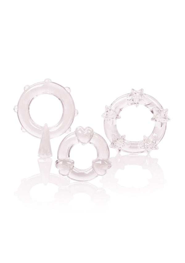 Bestel: Magic C - Rings by CalExotics RIngs - bij Happytoys.nl, happytoys.be, Happytoys.ae: erotische sex webshop | liever Happy dan Easy âââââ - Clear - 12730 - CLEAR
