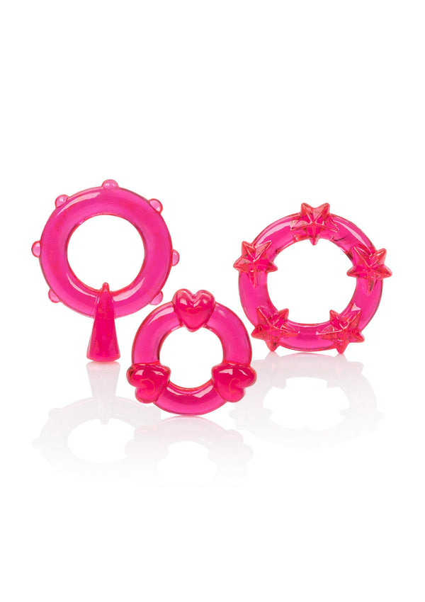 Bestel: Magic C - Rings by CalExotics RIngs - bij Happytoys.nl, happytoys.be, Happytoys.ae: erotische sex webshop | liever Happy dan Easy âââââ - Rood - 12730 - RED