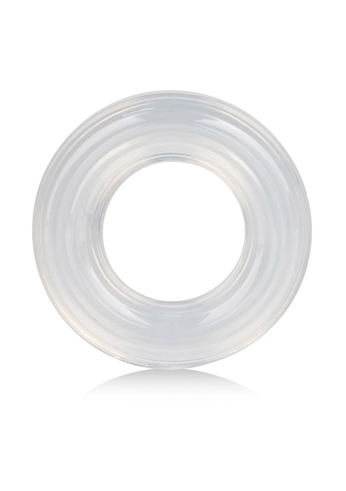 Bestel: Premium Silicone Ring - Extra Large by CalExotics - bij Happytoys.nl, happytoys.be, Happytoys.ae: erotische sex webshop | liever Happy dan Easy ⭐⭐⭐⭐⭐ - Default Title - 12735 - CLEAR