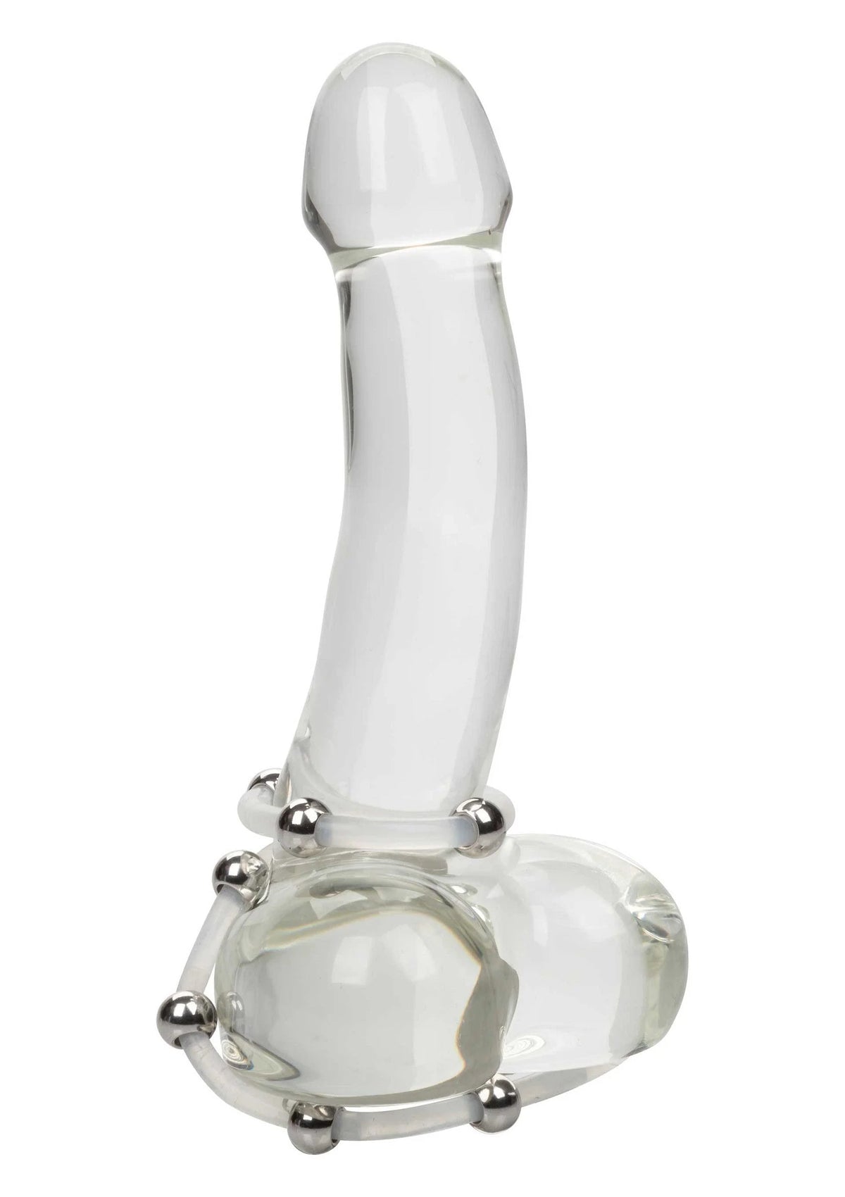 Bestel: Steel Beaded Silicone Ring Set by CalExotics Rings - bij Happytoys.nl, happytoys.be, Happytoys.ae: erotische sex webshop | liever Happy dan Easy âââââ