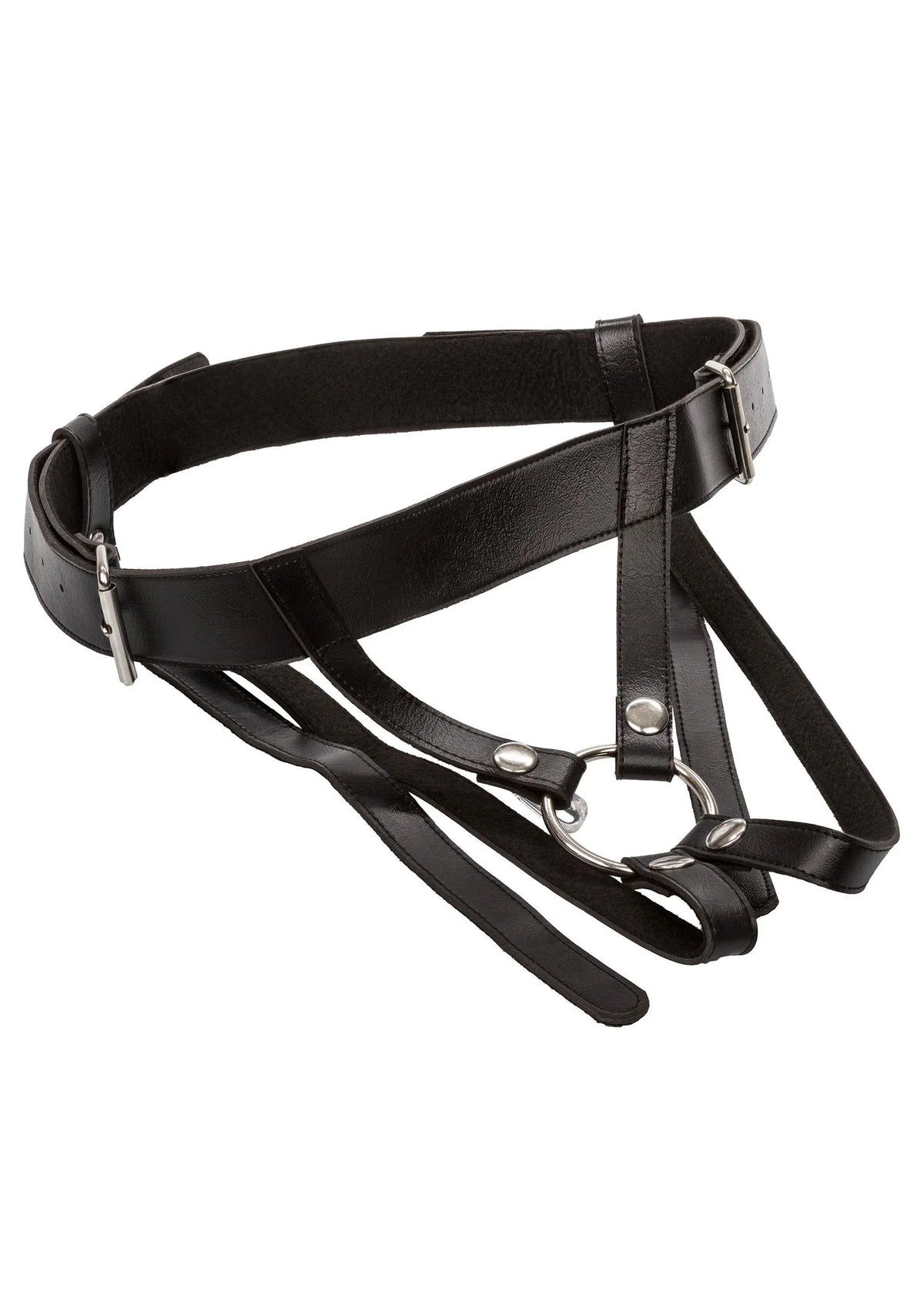 Bestel: Universal Love Rider Premium Ring Harness by CalExotics - bij Happytoys.nl, happytoys.be, Happytoys.ae: erotische sex webshop | liever Happy dan Easy âââââ - Default Title - 12775 - BLACK
