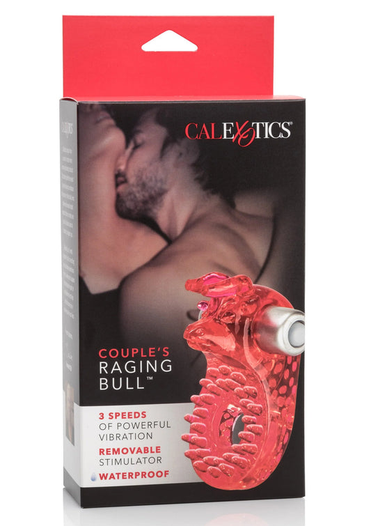 Beste vandaag nog: Couple's vibrating cockring Raging Bull by CalExotics - bij Happytoys
