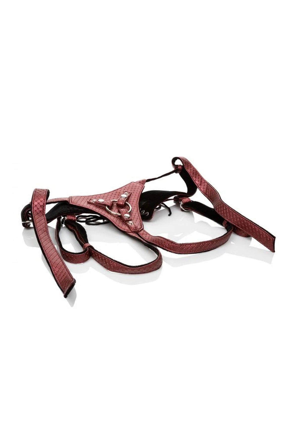 Bestel: The Regal Queen Strapon Harness by CalExotics Her Royal Harness - bij Happytoys.nl, happytoys.be, Happytoys.ae: erotische sex webshop | liever Happy dan Easy ⭐⭐⭐⭐⭐