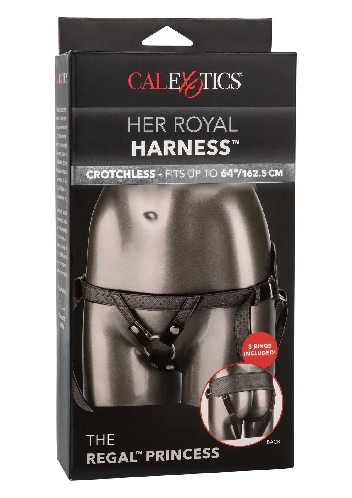 Bestel: The Regal Princess BDSM by CalExotics Her Royal Harness - bij Happytoys.nl, happytoys.be, Happytoys.ae: erotische sex webshop | liever Happy dan Easy ⭐⭐⭐⭐⭐