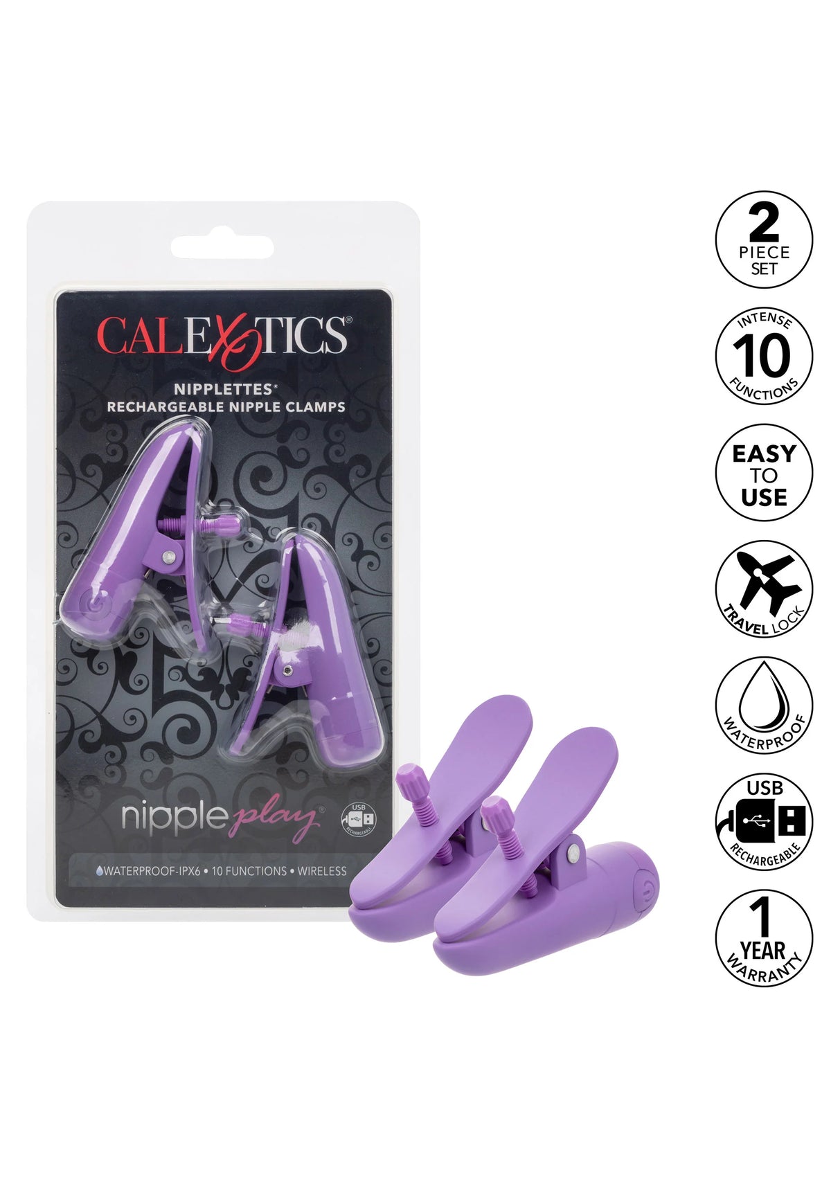Bestel: Nipplettes by CalExotics - bij Happytoys.nl, happytoys.be, Happytoys.ae: erotische sex webshop | liever Happy dan Easy ⭐⭐⭐⭐⭐