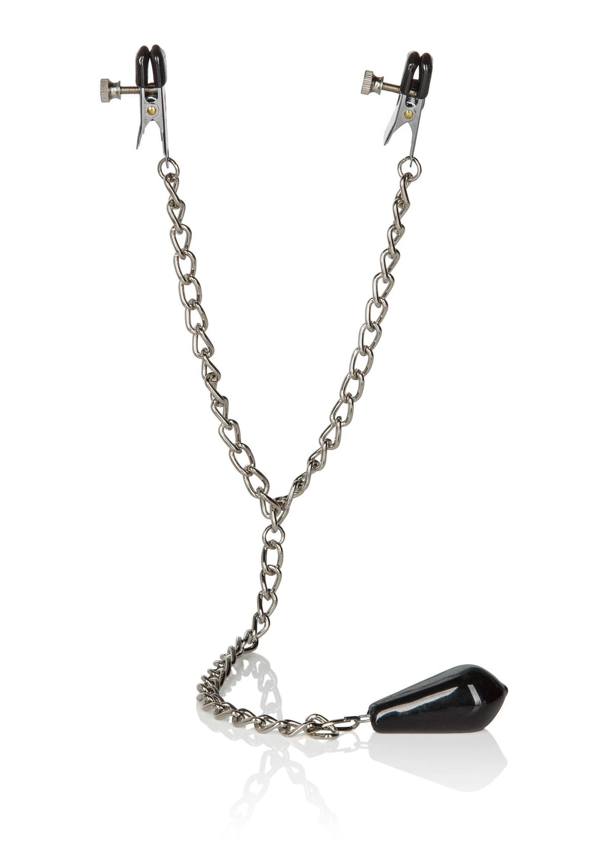 Bestel: Weighted Nipple Clamps by CalExotics - bij Happytoys.nl, happytoys.be, Happytoys.ae: erotische sex webshop | liever Happy dan Easy âââââ - Default Title - 12925 - SILVER