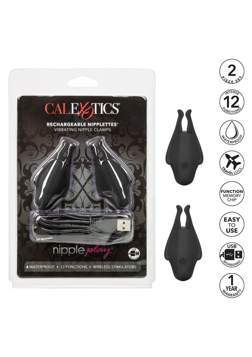 Bestel: Rechargeable Nipplettes by CalExotics Nipple Play - bij Happytoys.nl, happytoys.be, Happytoys.ae: erotische sex webshop | liever Happy dan Easy âââââ