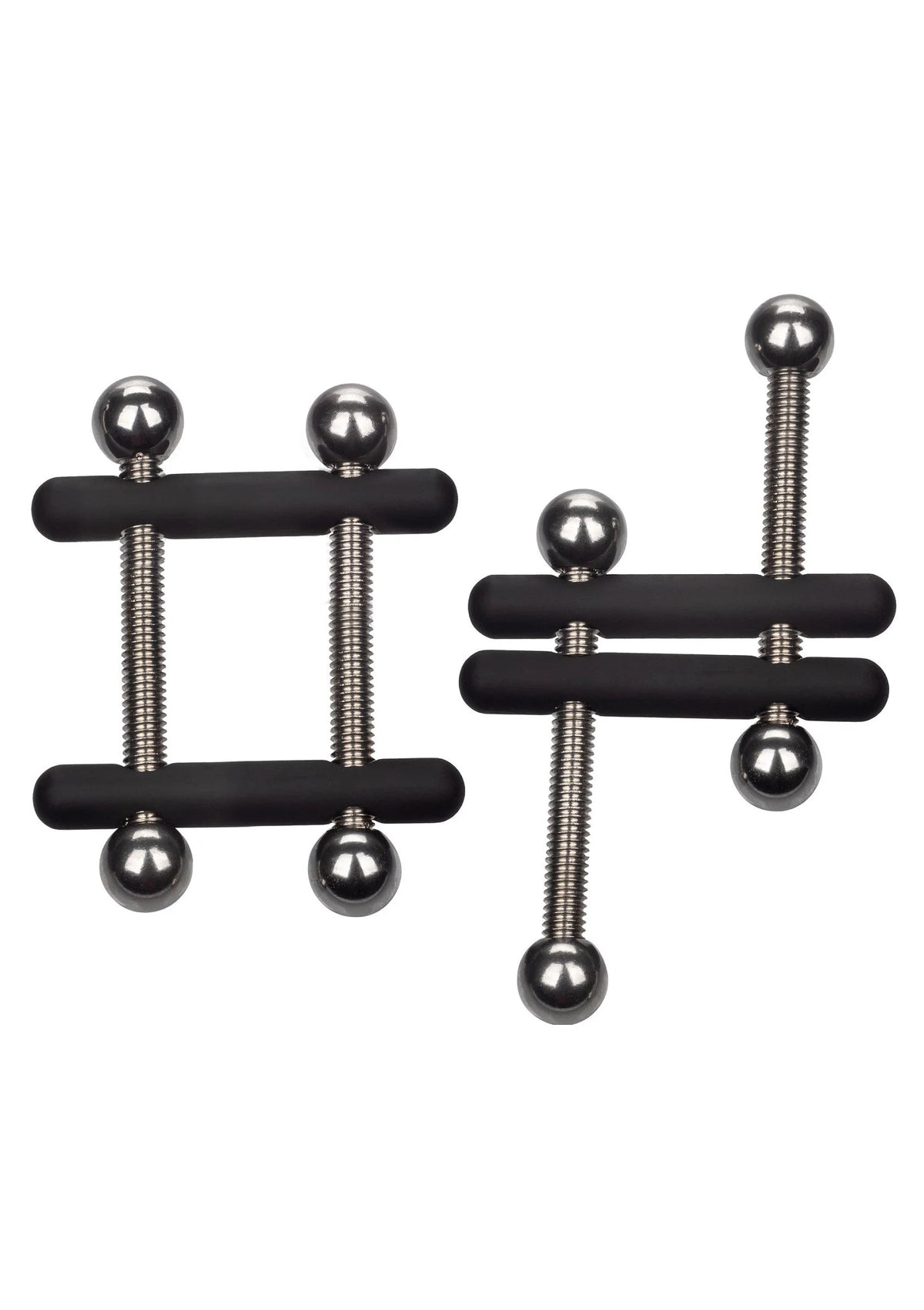 Bestel: Nipple Grips Power Grip Crossbar Nipple Vices by CalExotics - bij Happytoys.nl, happytoys.be, Happytoys.ae: erotische sex webshop | liever Happy dan Easy ⭐⭐⭐⭐⭐