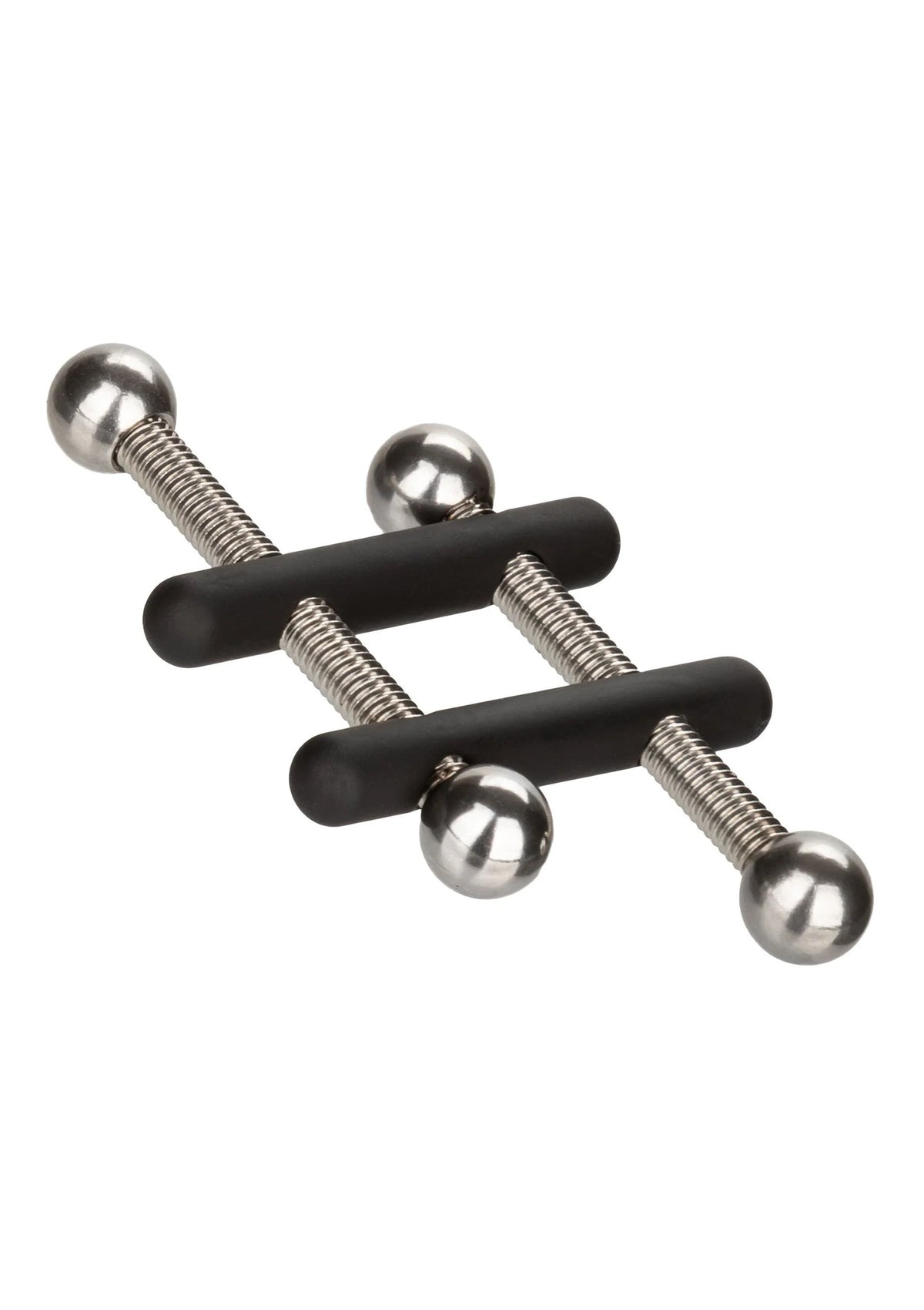 Bestel: Nipple Grips Power Grip Crossbar Nipple Vices by CalExotics - bij Happytoys.nl, happytoys.be, Happytoys.ae: erotische sex webshop | liever Happy dan Easy ⭐⭐⭐⭐⭐