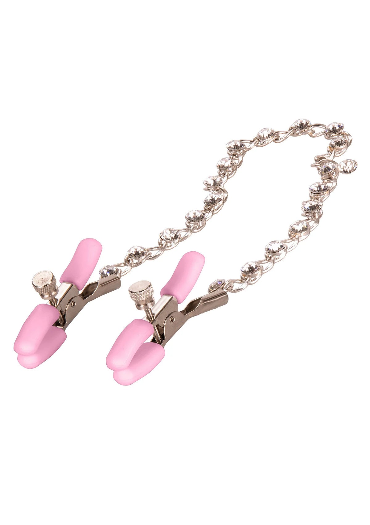 Bestel: Crystal Chain Nipple Clamps by CalExotics - bij Happytoys: de erotische sex webshop | liever Happy dan Easy ⭐⭐⭐⭐⭐