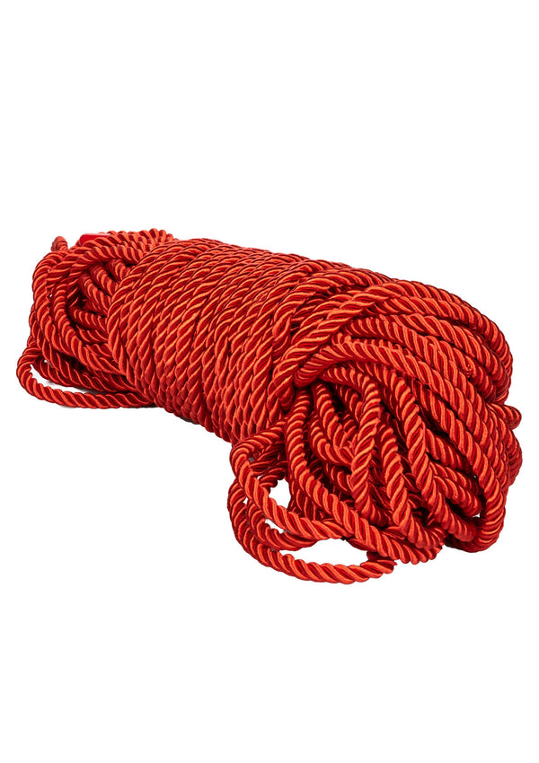 Bestel: Scandal BDSM Rope 30 Meter by CalExotics Scandal - bij Happytoys.nl, happytoys.be, Happytoys.ae: erotische sex webshop | liever Happy dan Easy ⭐⭐⭐⭐⭐ - Rood - 13032 - RED