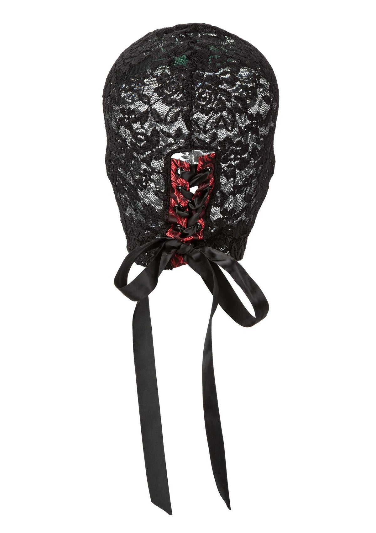 Bestel: Scandal Corset Lace Hood by CalExotics - bij Happytoys.nl, happytoys.be, Happytoys.ae: erotische sex webshop | liever Happy dan Easy ⭐⭐⭐⭐⭐