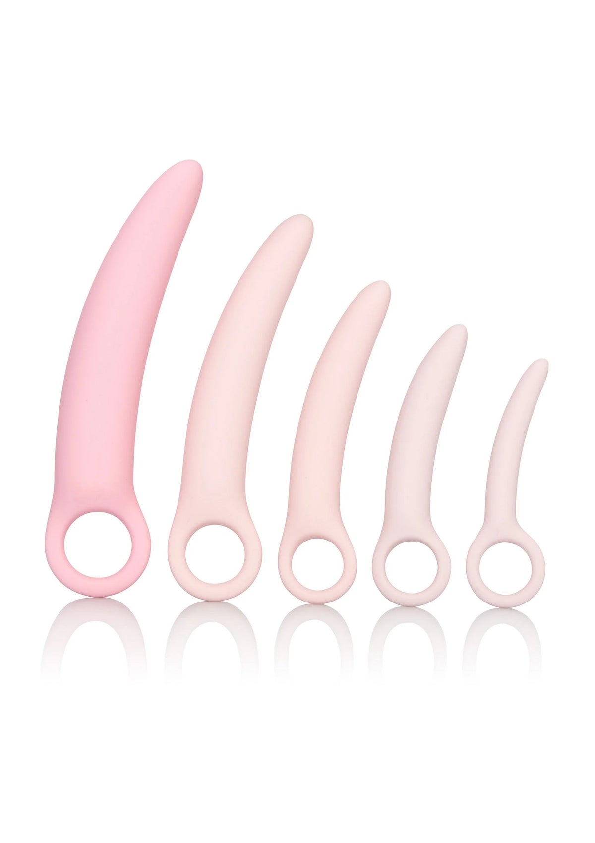Bestel: Inspire Silicone Dilator Kit 5 - Piece Set CalExotics - bij Happytoys.nl, happytoys.be, Happytoys.ae: erotische sex webshop | liever Happy dan Easy ⭐⭐⭐⭐⭐ - Default Title - 13150 - PINK