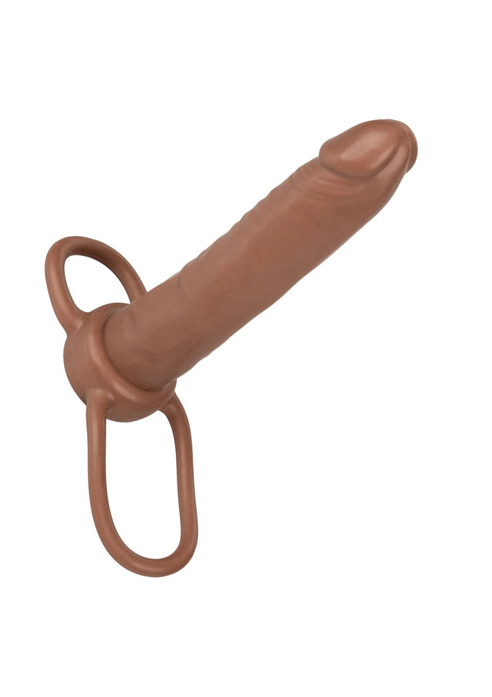 Bestel: Accommodator dual Penetrator by CalExotics Extensions - bij Happytoys.nl, happytoys.be, Happytoys.ae: erotische sex webshop | liever Happy dan Easy ⭐⭐⭐⭐⭐ - Bruin - 13343 - BROWN