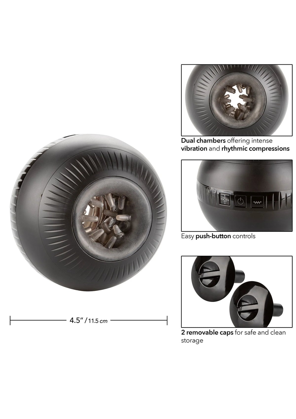 Bestel: Optimum Power Masturball by CalExotics - bij Happytoys.nl, happytoys.be, Happytoys.ae: erotische sex webshop | liever Happy dan Easy ⭐⭐⭐⭐⭐