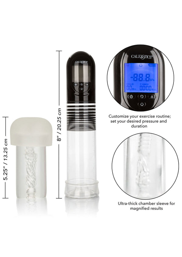 Bestel: Advanced Automatic Smart Penis Pump by CalExotics Optimum Series - bij Happytoys.nl, happytoys.be, Happytoys.ae: erotische sex webshop | liever Happy dan Easy âââââ