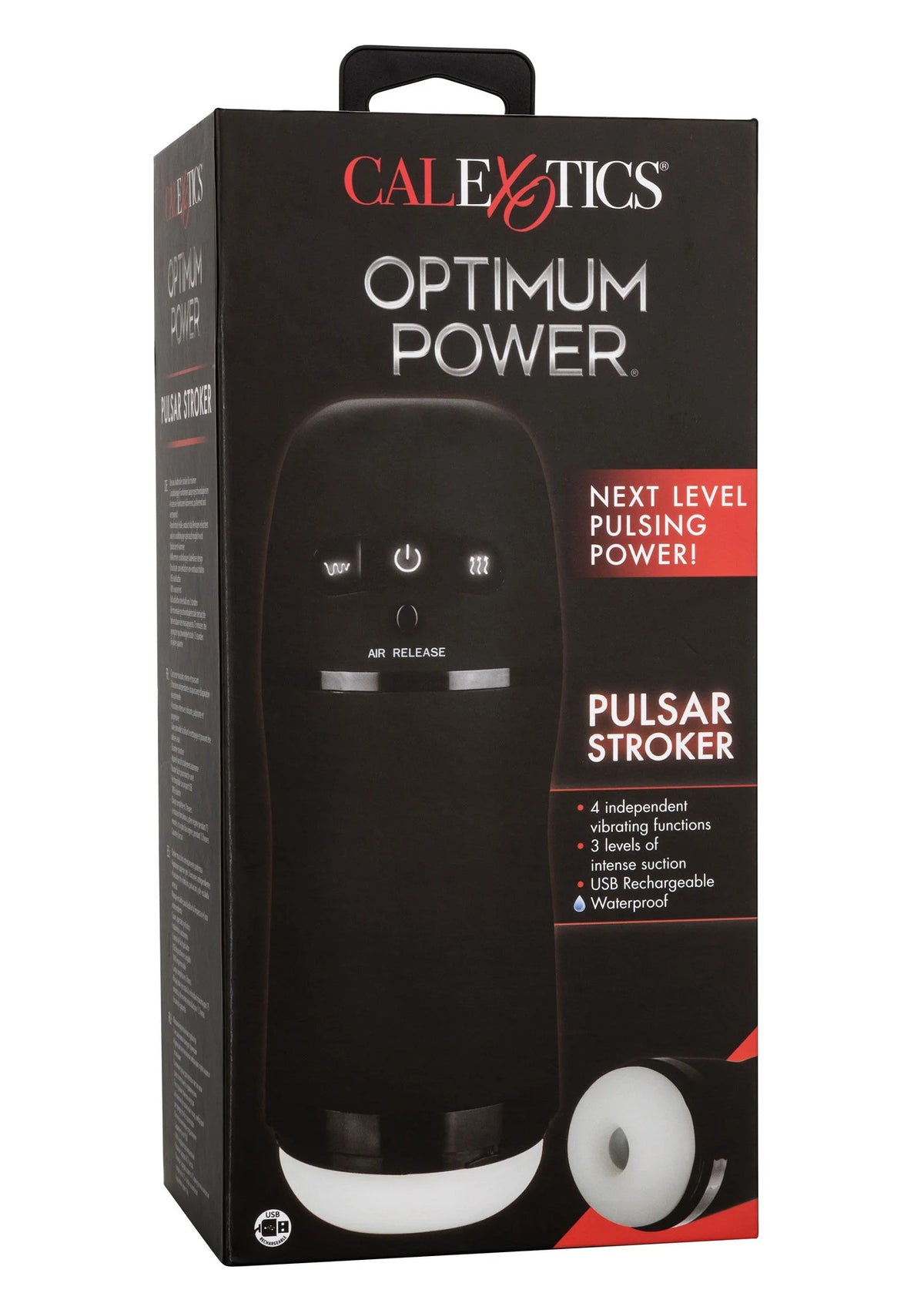 Bestel: Optimum Power Pulsar Stroker by CalExotics - bij Happytoys.nl, happytoys.be, Happytoys.ae: erotische sex webshop | liever Happy dan Easy ⭐⭐⭐⭐⭐