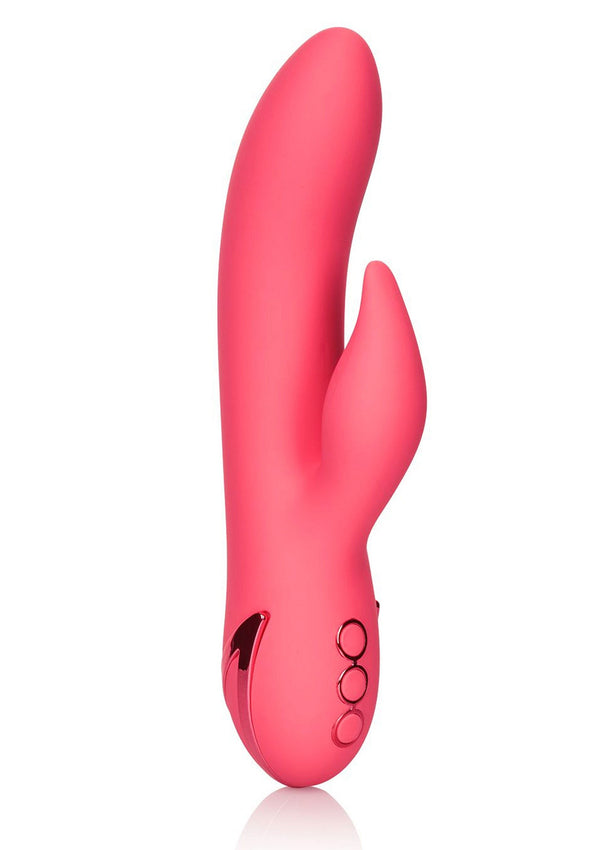 Bestel: San Francisco Sweetheart Double Vibrator by CalExotics California Dreaming - bij Happytoys.nl, happytoys.be, Happytoys.ae: erotische sex webshop | liever Happy dan Easy ⭐⭐⭐⭐⭐ - Default Title - 13450 - PINK