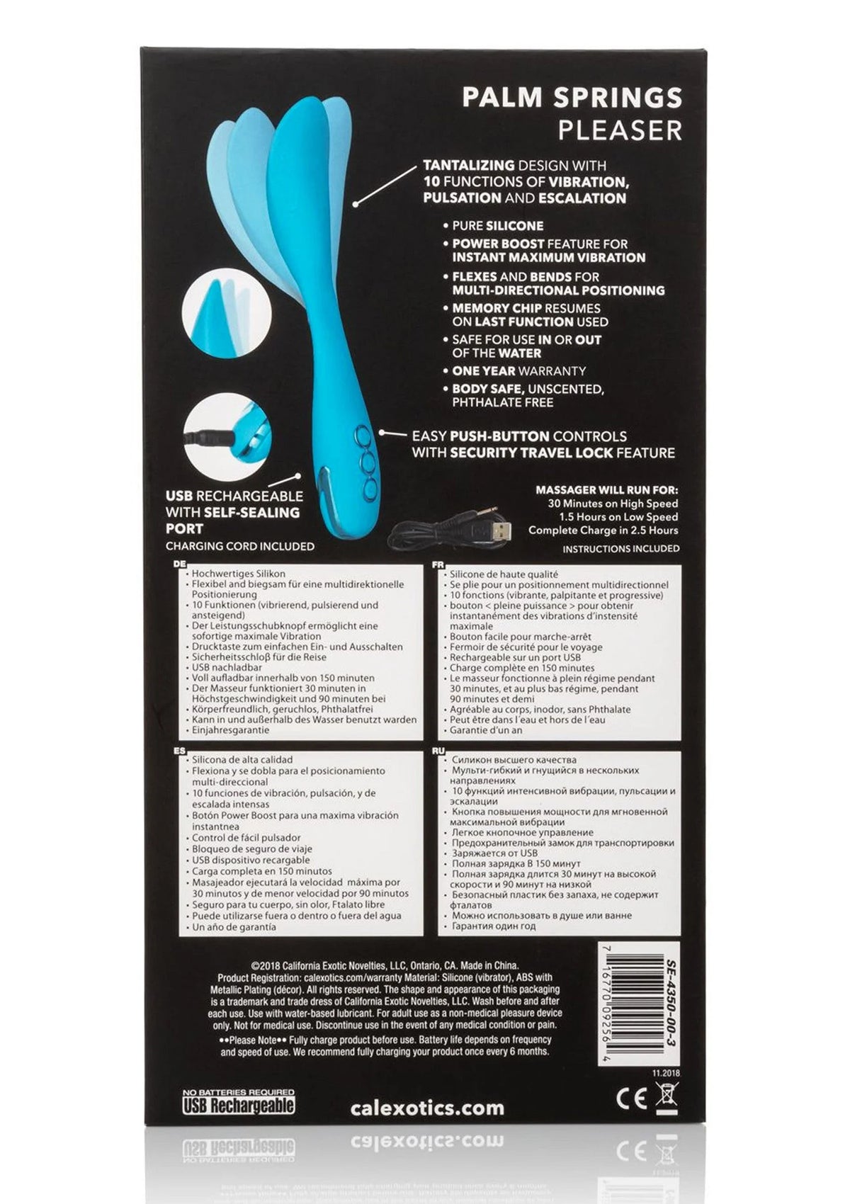 Bestel: California Dreaming Palm Springs Pleaser by CalExotics - bij Happytoys.nl, happytoys.be, Happytoys.ae: erotische sex webshop | liever Happy dan Easy âââââ