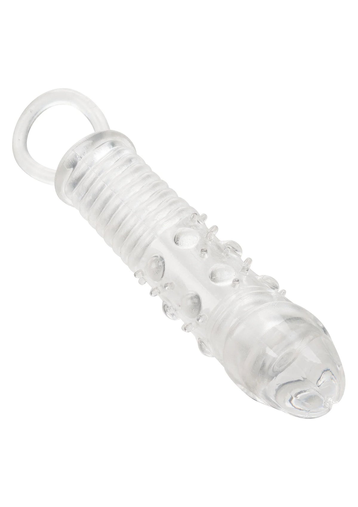 Bestel: 3 Piece Textured Extension Set by CalExotics - bij Happytoys.nl, happytoys.be, Happytoys.ae: erotische sex webshop | liever Happy dan Easy ⭐⭐⭐⭐⭐