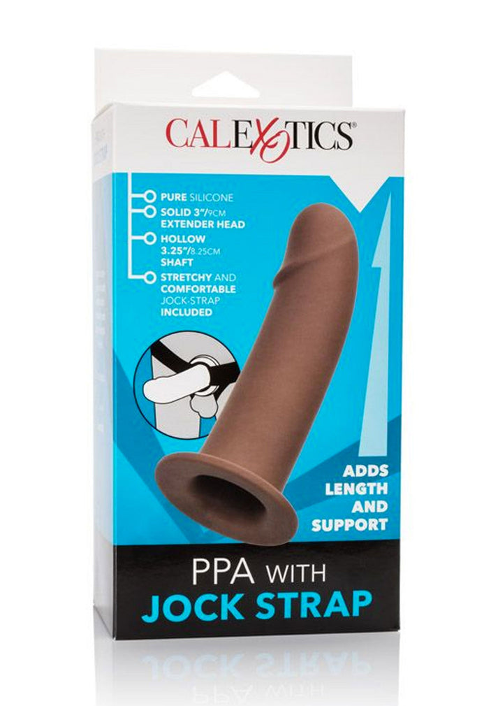 Bestel: PPA Strap - On With Jock Strap by CalExotics Extensions - bij Happytoys.nl, happytoys.be, Happytoys.ae: erotische sex webshop | liever Happy dan Easy âââââ