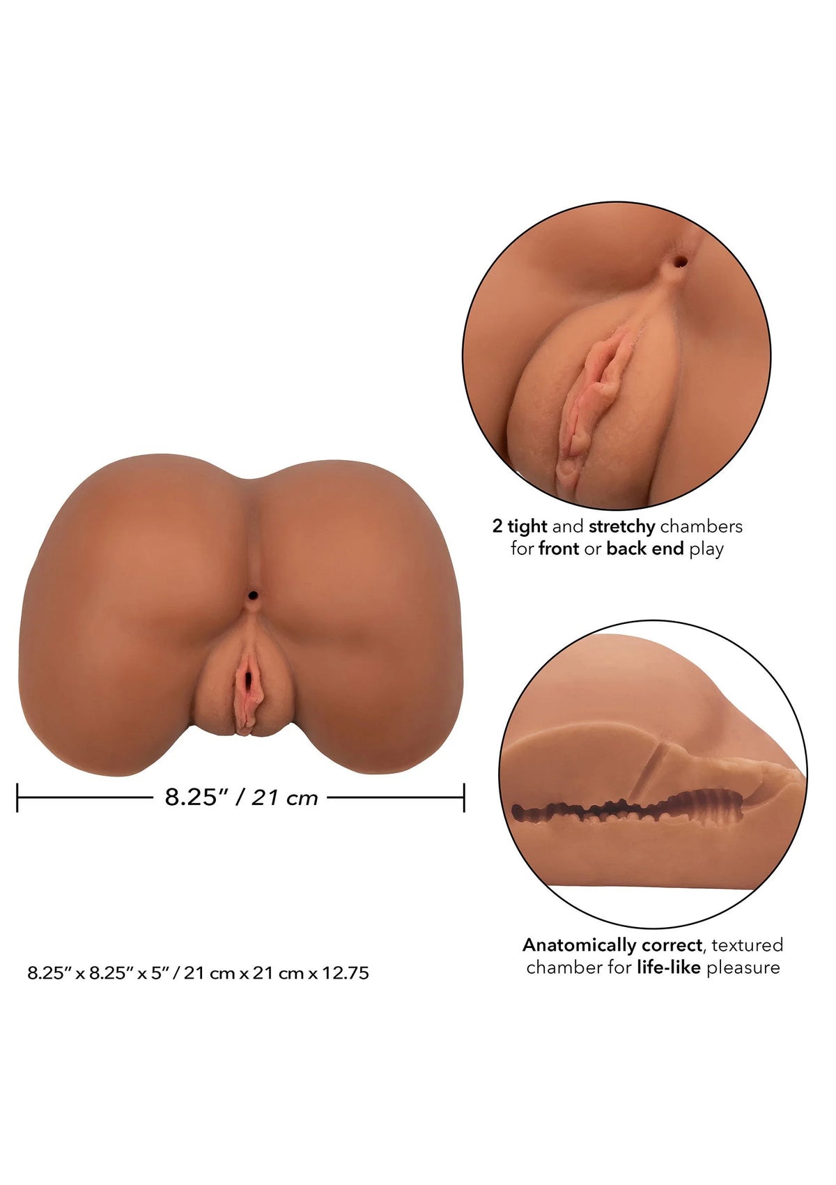 Bestel: Stroke It Life size Ass Skin by CalExotics - bij Happytoys.nl, happytoys.be, Happytoys.ae: erotische sex webshop | liever Happy dan Easy ⭐⭐⭐⭐⭐