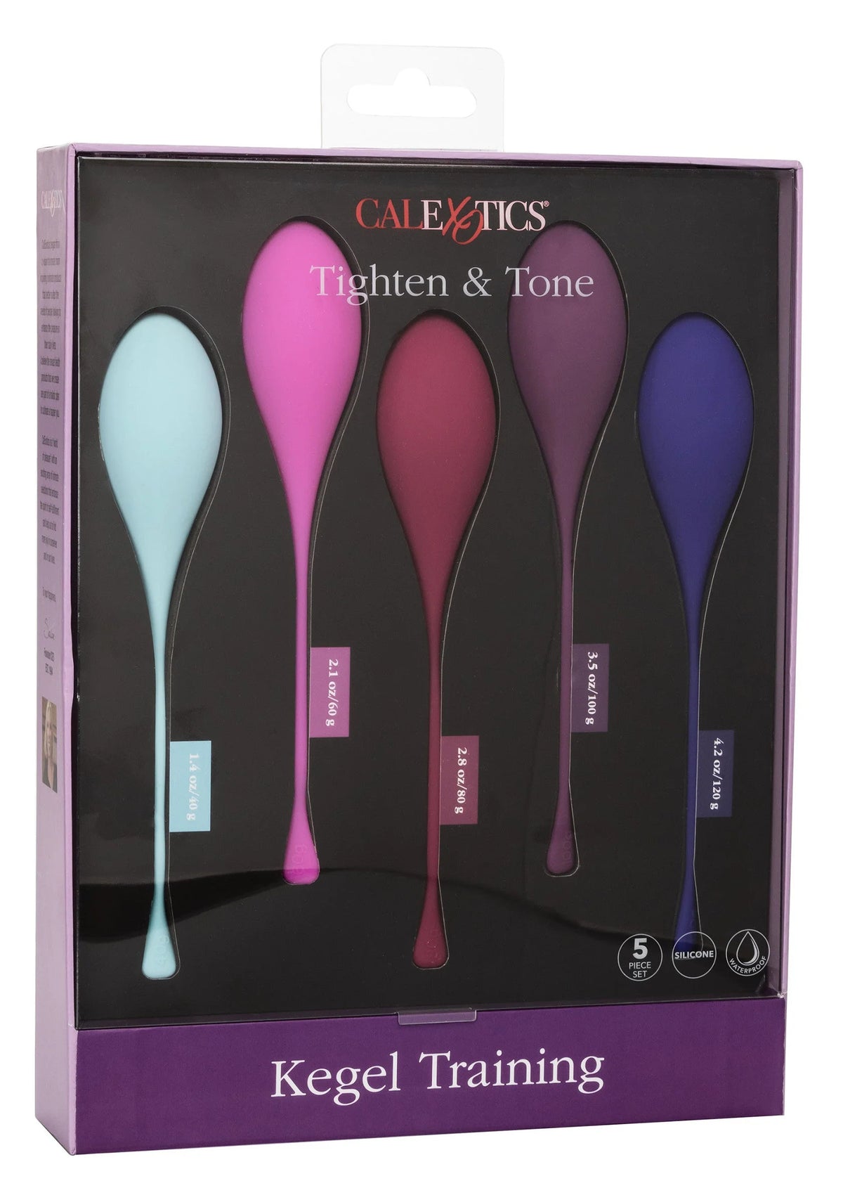 Bestel: Kegel Training 5 - Piece Set bekkenbodem trainer by CalExotics - bij Happytoys.nl, happytoys.be, Happytoys.ae: erotische sex webshop | liever Happy dan Easy âââââ