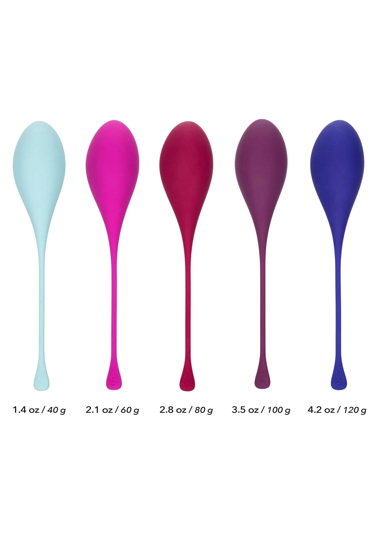 Bestel: Kegel Training 5 - Piece Set bekkenbodem trainer by CalExotics - bij Happytoys.nl, happytoys.be, Happytoys.ae: erotische sex webshop | liever Happy dan Easy âââââ