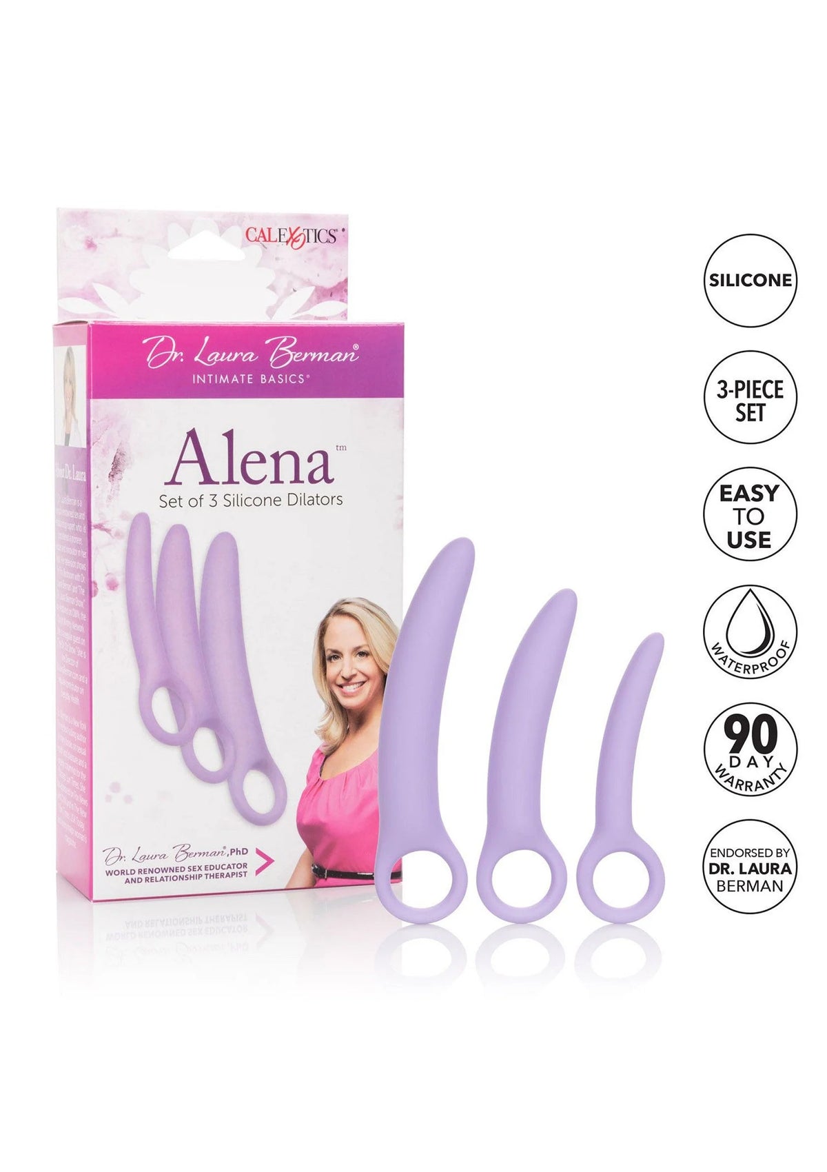 Bestel: Alena Set of 3 Dilators - bij Happytoys.nl, happytoys.be, Happytoys.ae: erotische sex webshop | liever Happy dan Easy âââââ