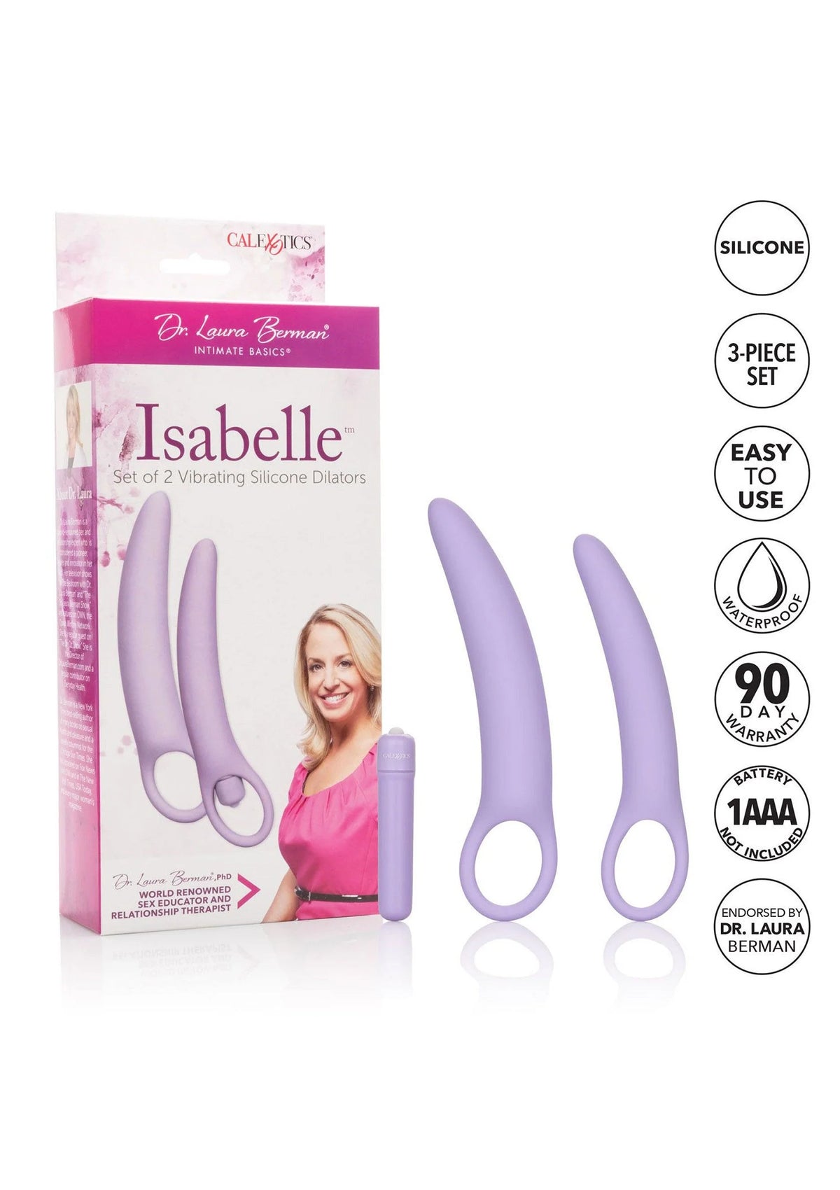 Bestel: Isabelle Set of 2 Dilators - bij Happytoys.nl, happytoys.be, Happytoys.ae: erotische sex webshop | liever Happy dan Easy âââââ