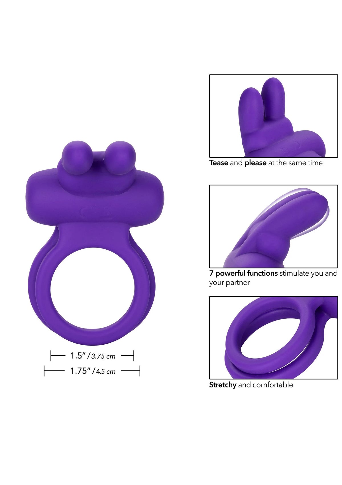 Bestel: Rockin' Rabbit Enhancer - bij Happytoys.nl, happytoys.be, Happytoys.ae: erotische sex webshop | liever Happy dan Easy ⭐⭐⭐⭐⭐