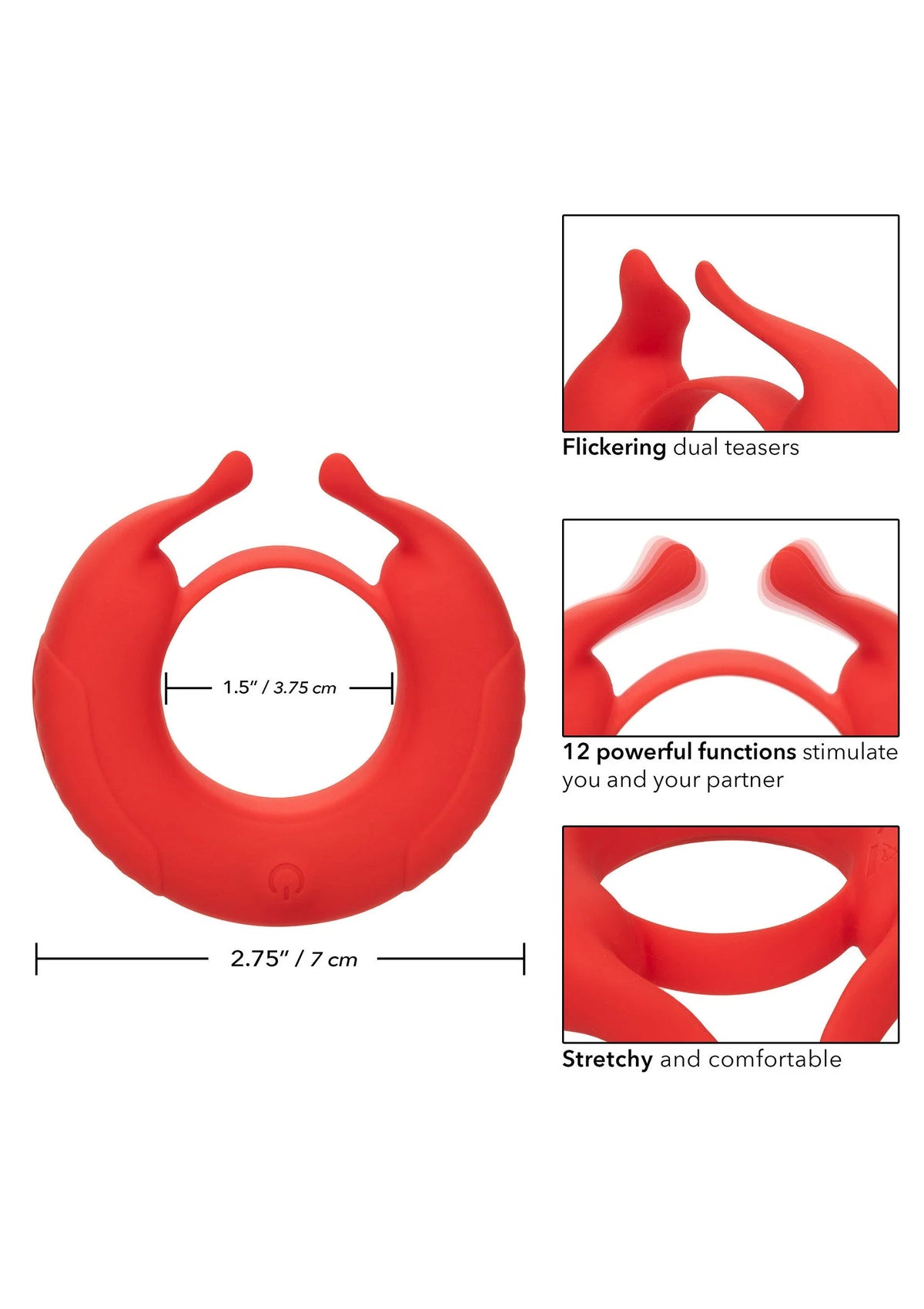Bestel: Taurus Enhancer by CalEcotics Couples Enhancers - bij Happytoys.nl, happytoys.be, Happytoys.ae: erotische sex webshop | liever Happy dan Easy âââââ