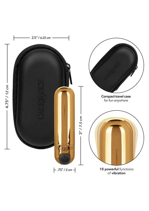 Bestel: Rechargeable Hideaway Bullet by CalExotics - bij Happytoys.nl, happytoys.be, Happytoys.ae: erotische sex webshop | liever Happy dan Easy ⭐⭐⭐⭐⭐